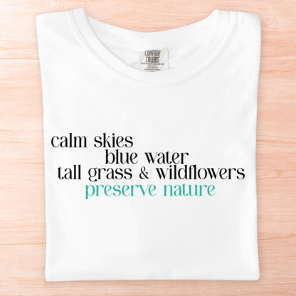 Preserve Nature T-Shirt