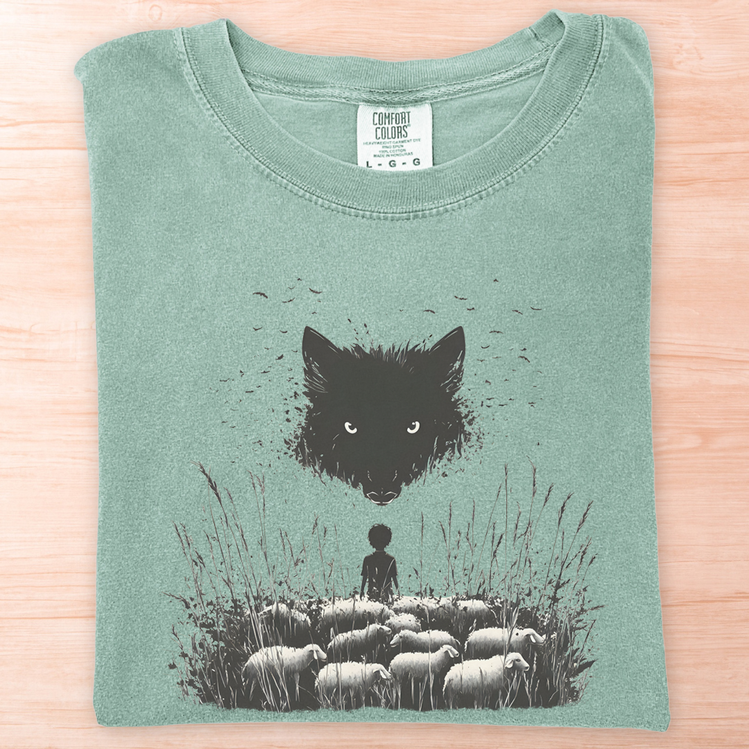 The Boy Who Cried Wolf Fable T-Shirt