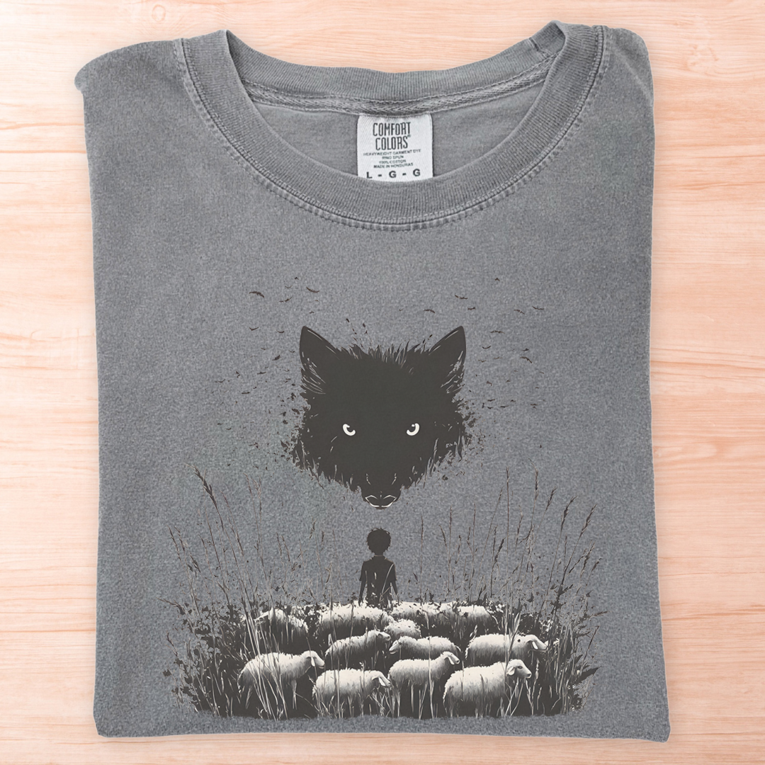 The Boy Who Cried Wolf Fable T-Shirt