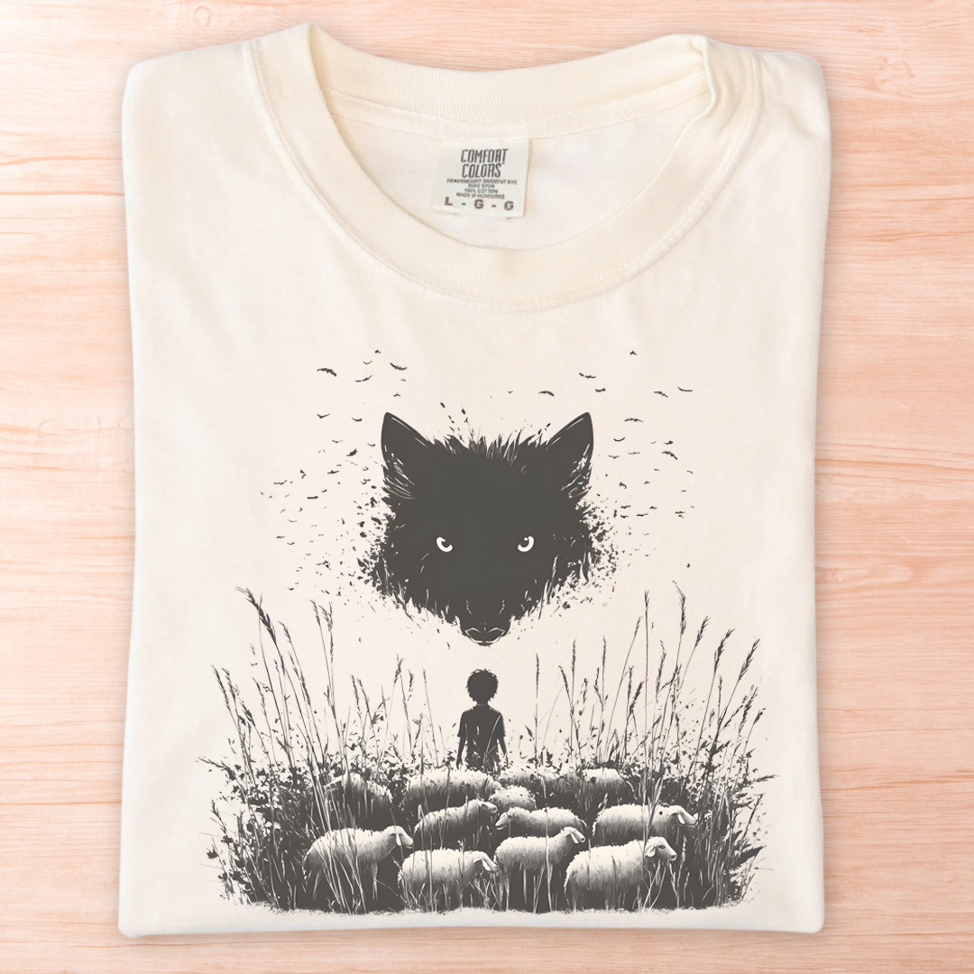 The Boy Who Cried Wolf Fable T-Shirt
