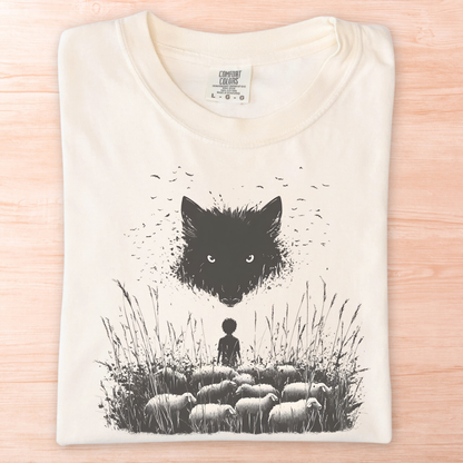 The Boy Who Cried Wolf Fable T-Shirt