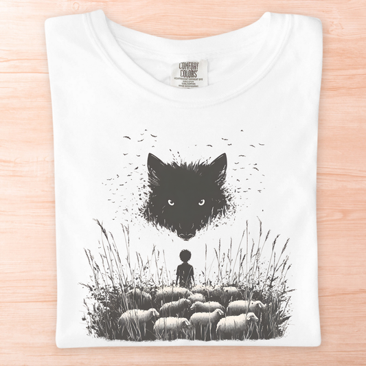 The Boy Who Cried Wolf Fable T-Shirt