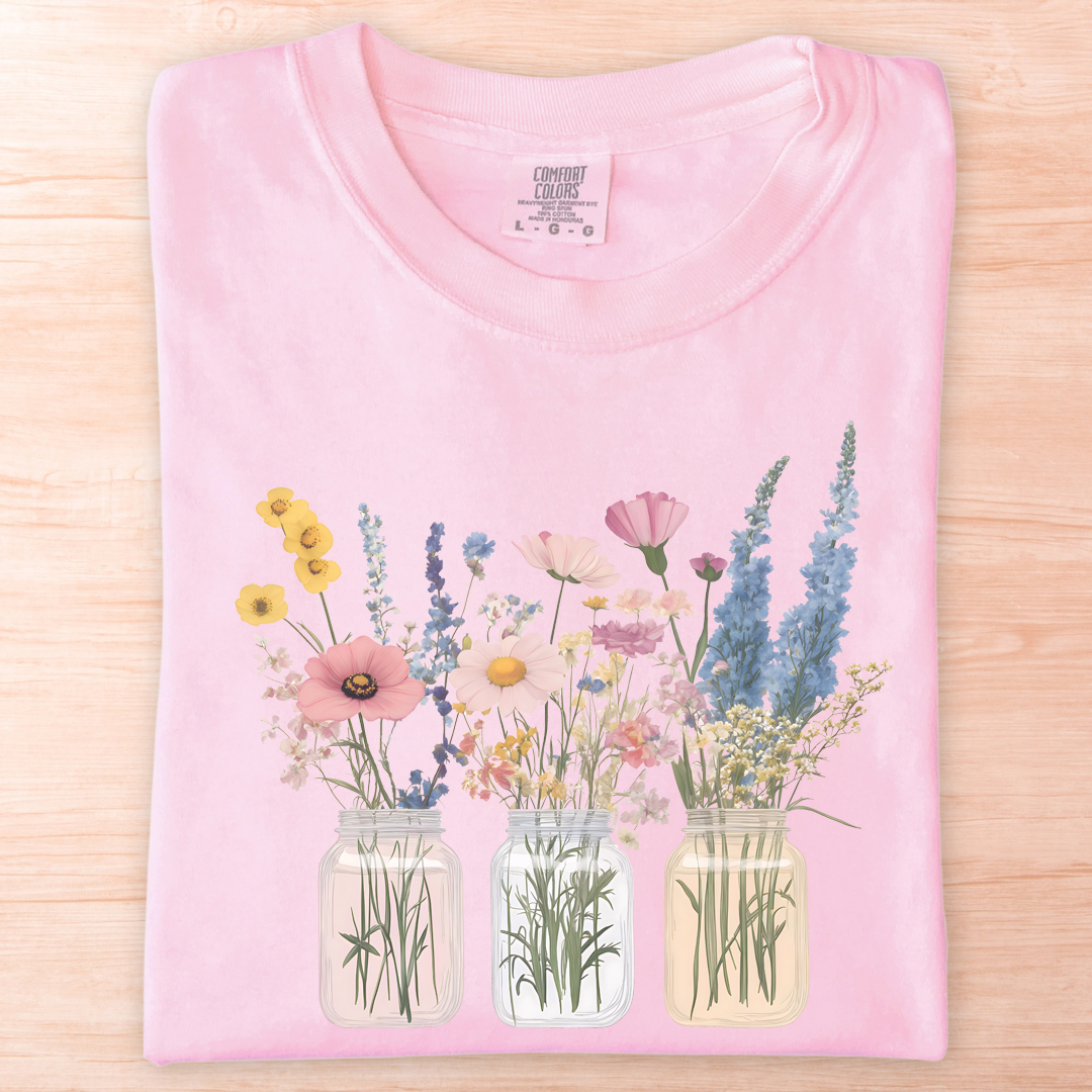 Flower Jars T-Shirt