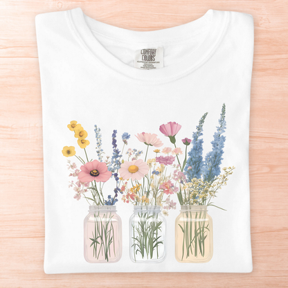 Flower Jars T-Shirt