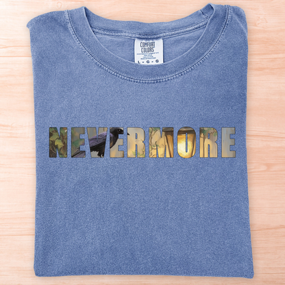 Nevermore Poe Text T-Shirt