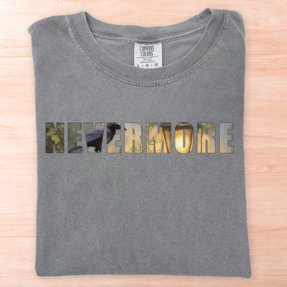 Nevermore Poe Text T-Shirt