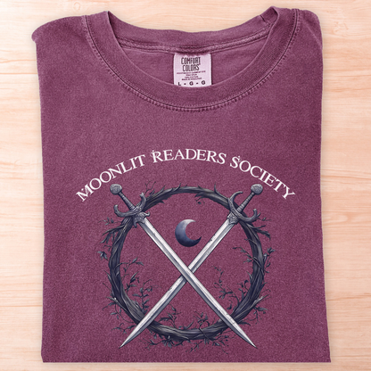 Moonlit Readers Society Crest T-Shirt