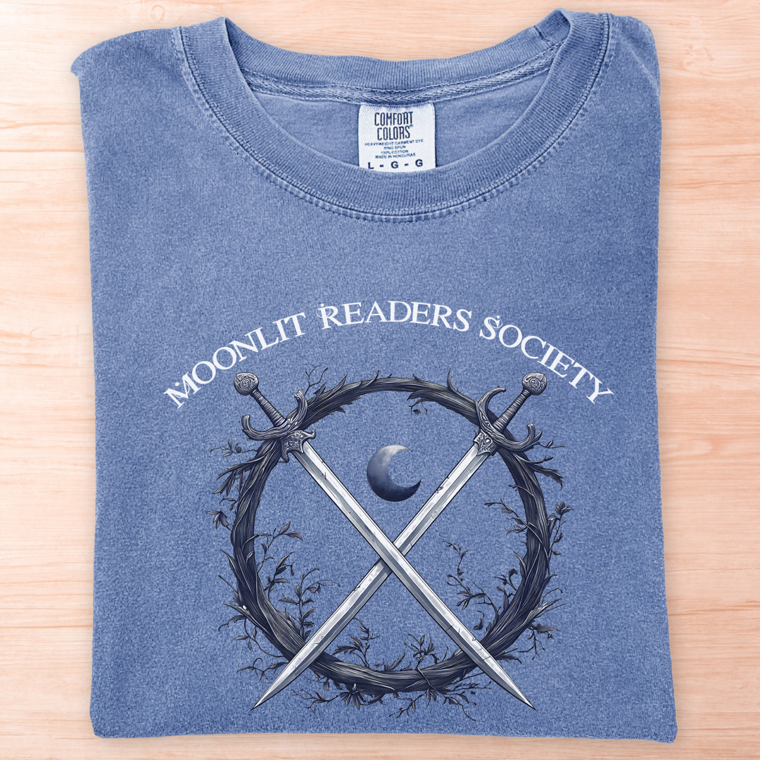 Moonlit Readers Society Crest T-Shirt
