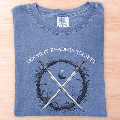 Moonlit Readers Society Crest T-Shirt
