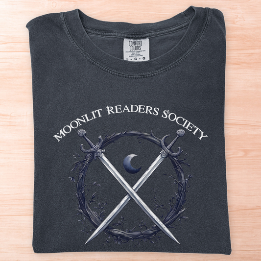 Moonlit Readers Society Crest T-Shirt