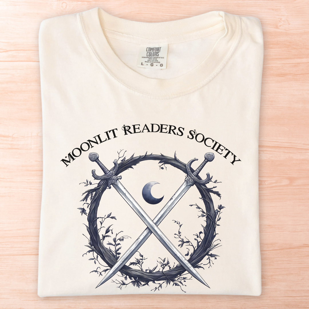 Moonlit Readers Society Crest T-Shirt