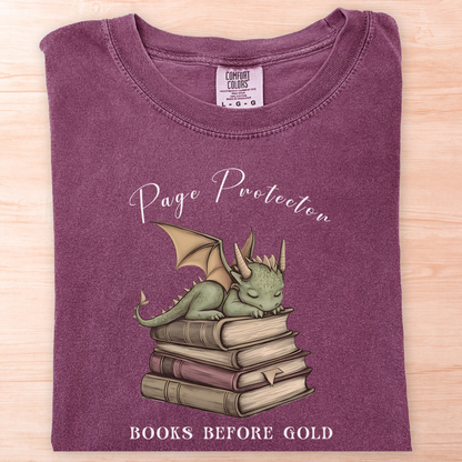 Page Protector Dragon T-Shirt