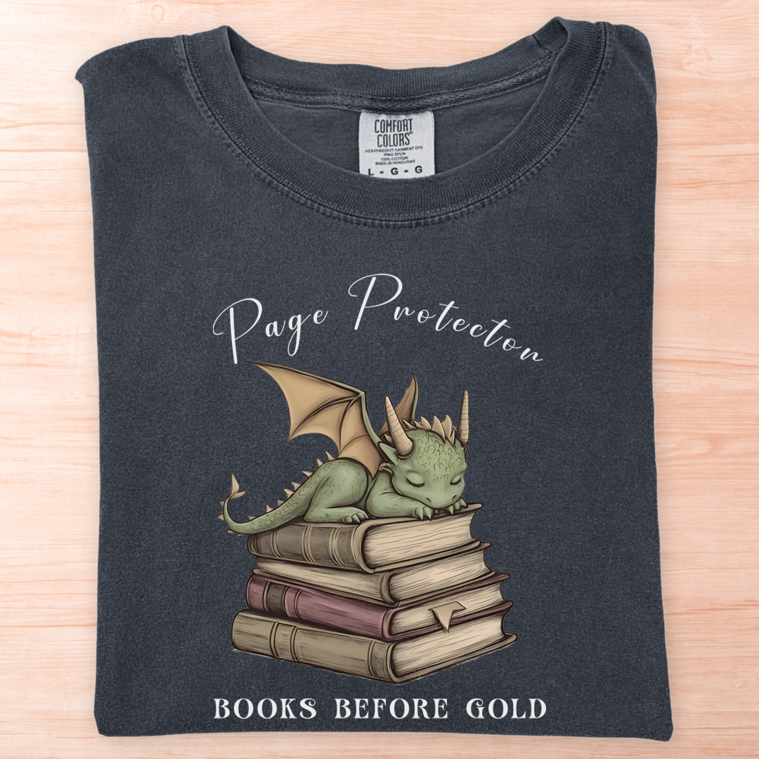 Page Protector Dragon T-Shirt