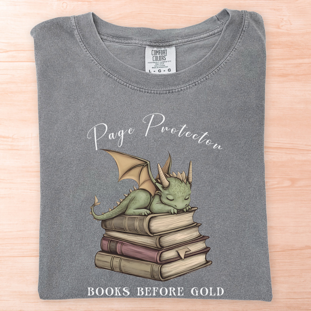 Page Protector Dragon T-Shirt