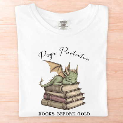 Page Protector Dragon T-Shirt