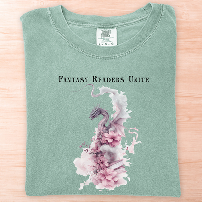 Fantasy Readers Unite Dragon T-Shirt