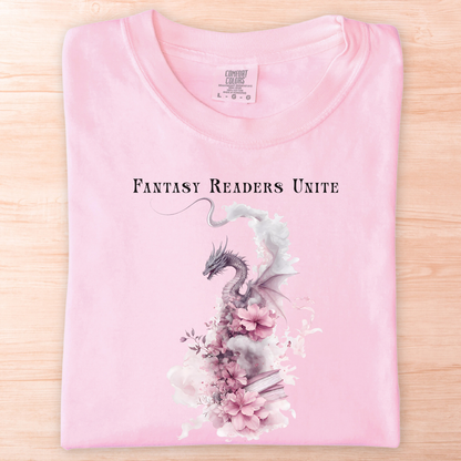 Fantasy Readers Unite Dragon T-Shirt
