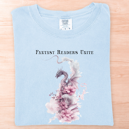 Fantasy Readers Unite Dragon T-Shirt