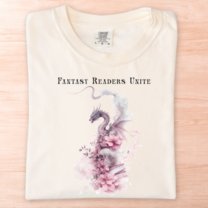 Fantasy Readers Unite Dragon T-Shirt