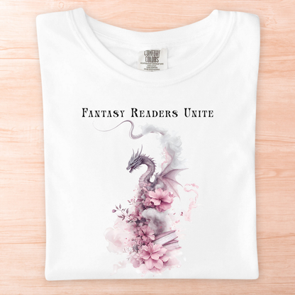 Fantasy Readers Unite Dragon T-Shirt