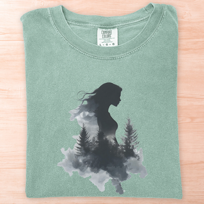 Woman Forest Shadow T-Shirt