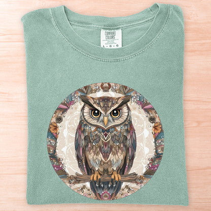 Mandala Owl T-Shirt