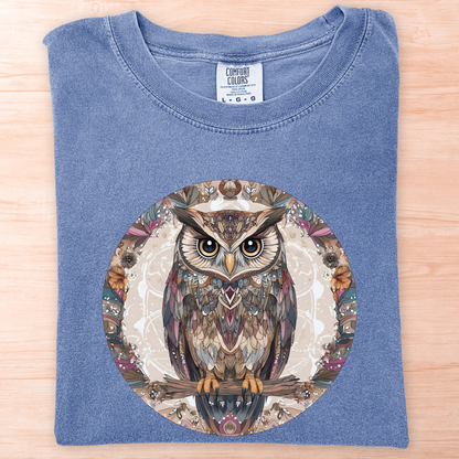 Mandala Owl T-Shirt