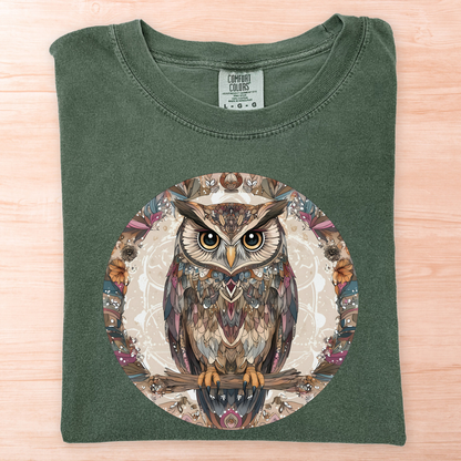 Mandala Owl T-Shirt