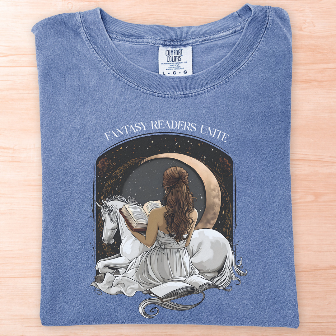 Fantasy Readers Unicorn T-Shirt