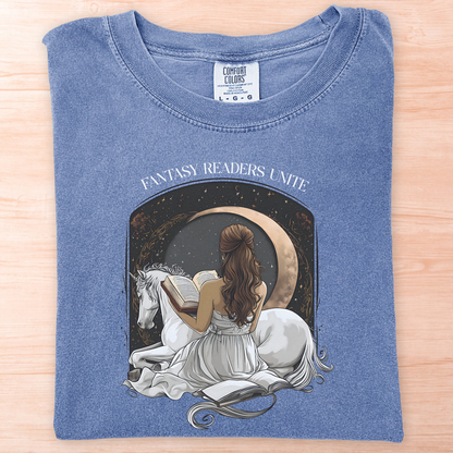 Fantasy Readers Unicorn T-Shirt