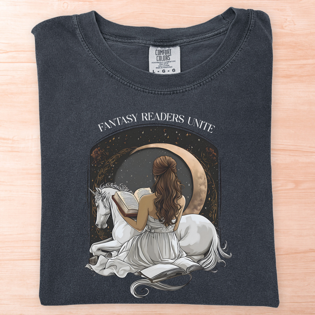 Fantasy Readers Unicorn T-Shirt
