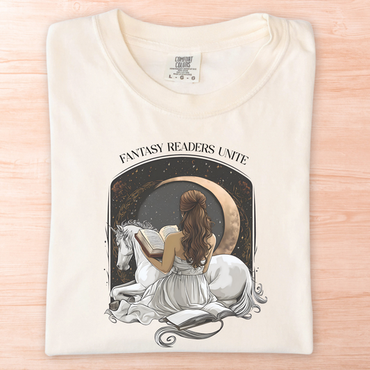 Fantasy Readers Unicorn T-Shirt