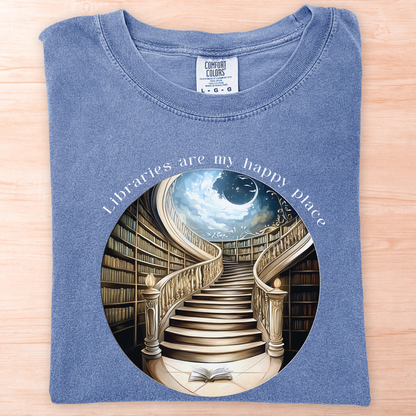 Library Happy Place T-Shirt