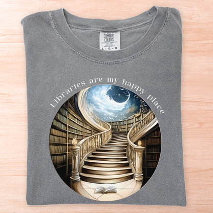 Library Happy Place T-Shirt