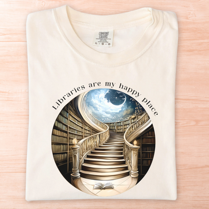 Library Happy Place T-Shirt