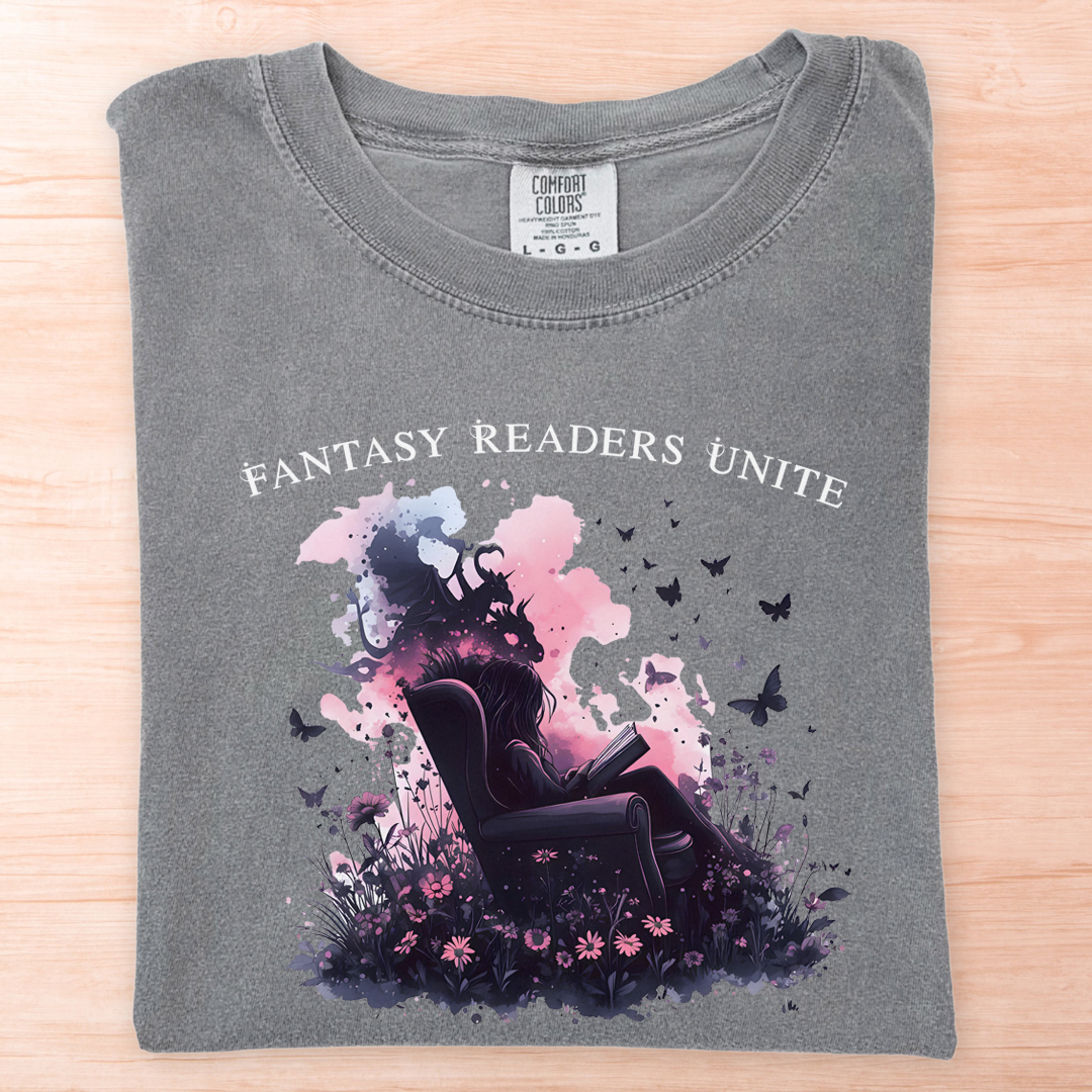 Fantasy Readers Butterflies T-Shirt