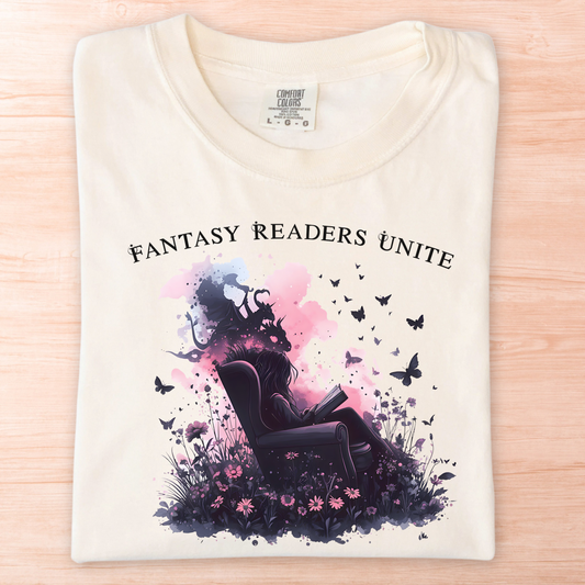 Fantasy Readers Butterflies T-Shirt