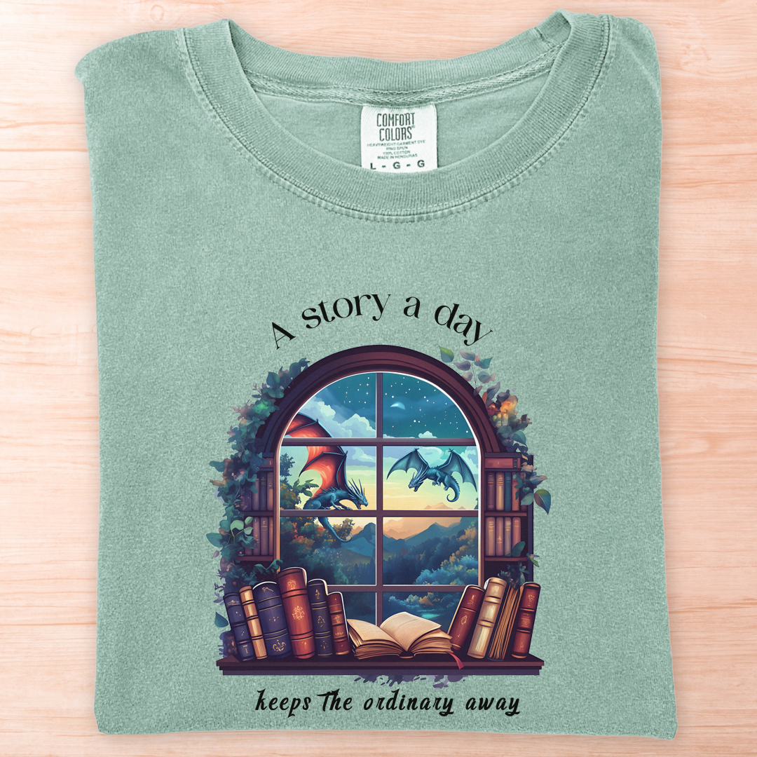 Story Windowsill Dragons T-Shirt