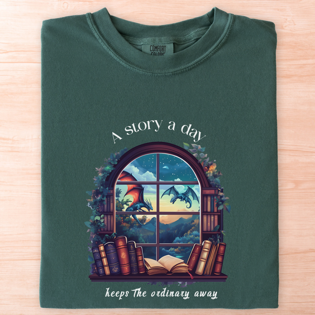 Story Windowsill Dragons T-Shirt