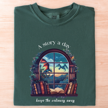 Story Windowsill Dragons T-Shirt