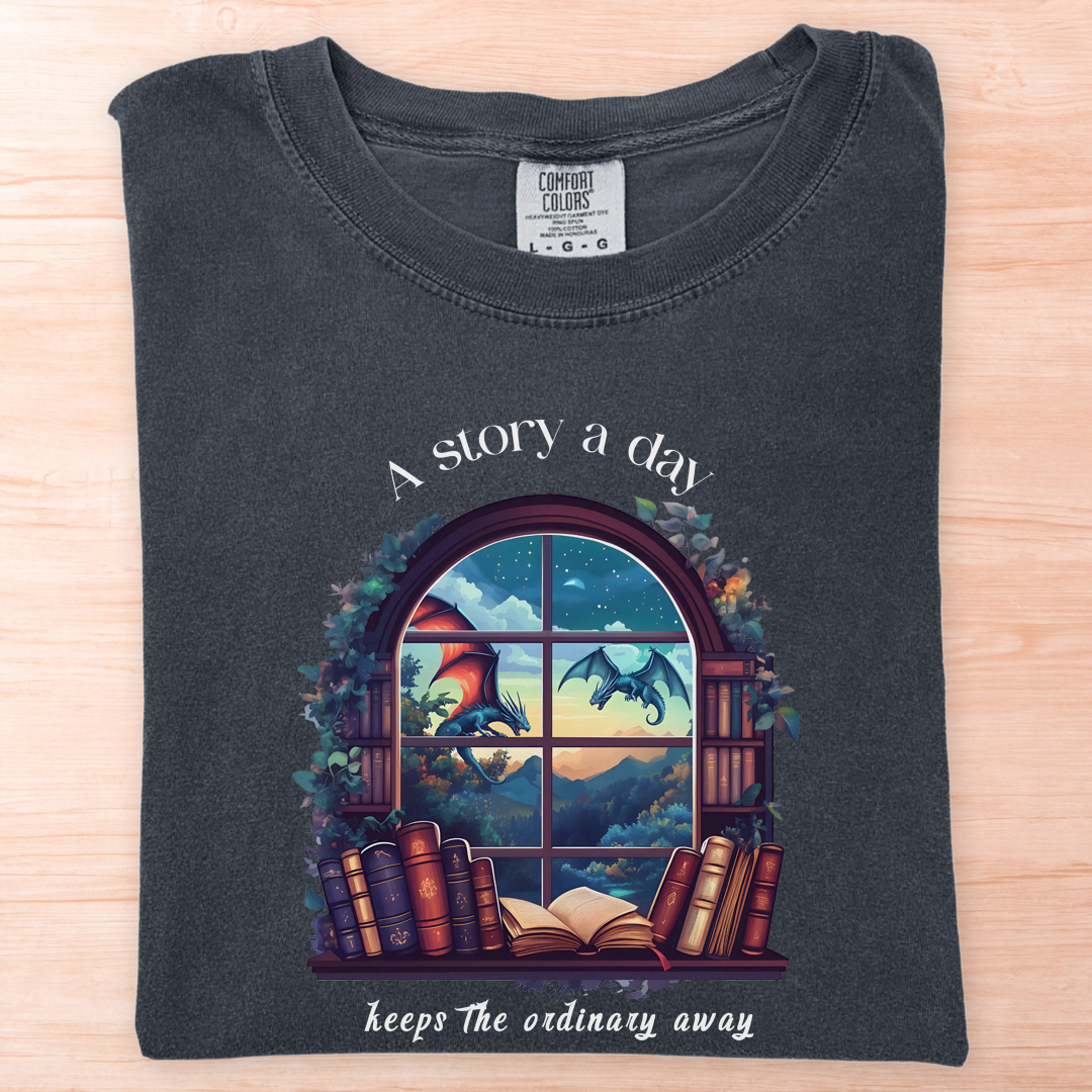 Story Windowsill Dragons T-Shirt