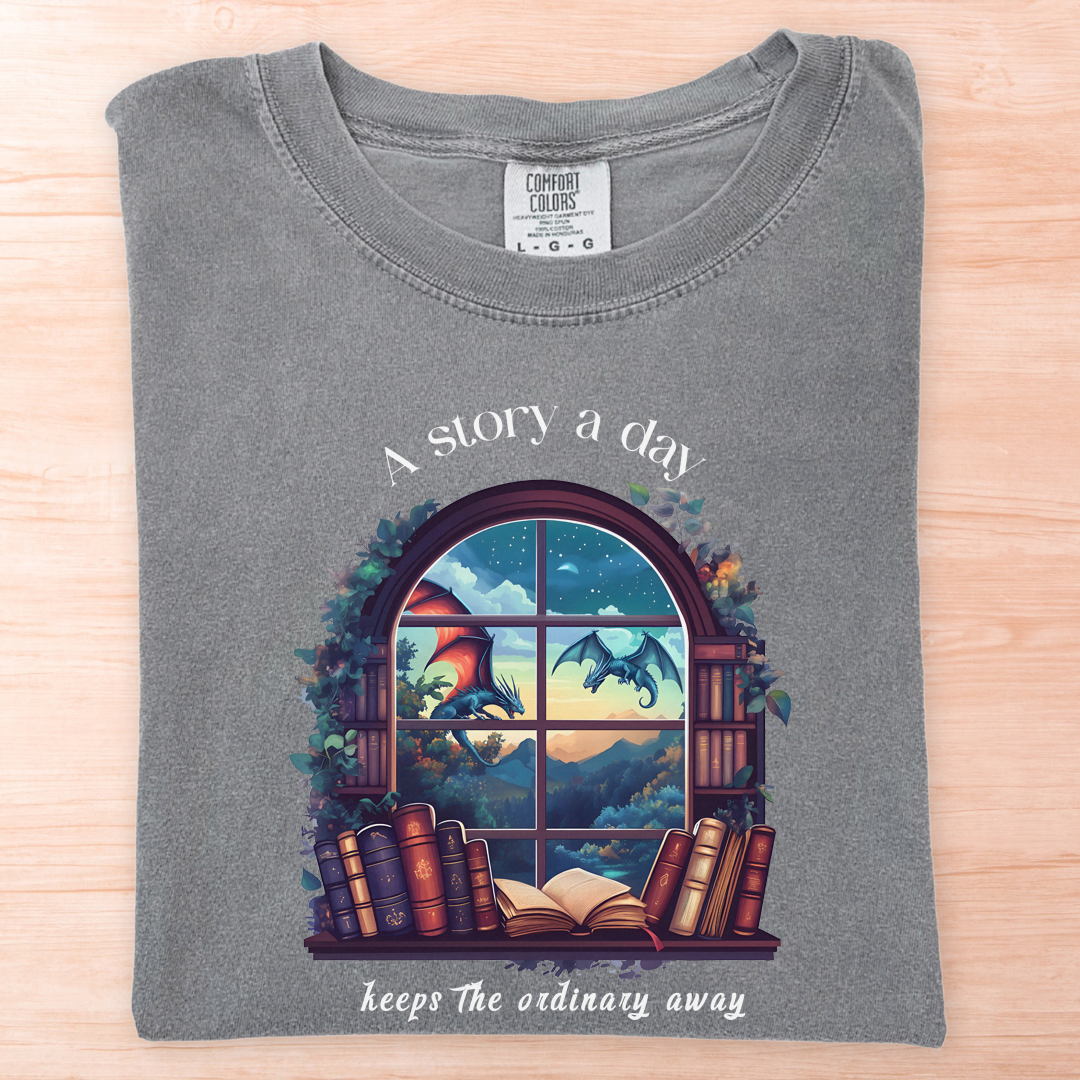 Story Windowsill Dragons T-Shirt