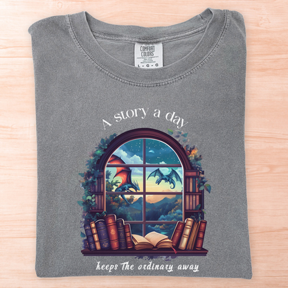 Story Windowsill Dragons T-Shirt