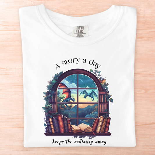Story Windowsill Dragons T-Shirt