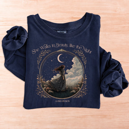 Byron She Walks In Beauty Long Sleeve