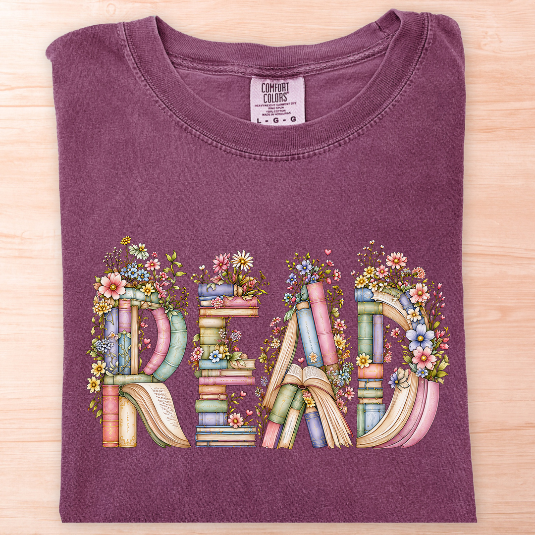 Read In Flowers T-Shirt