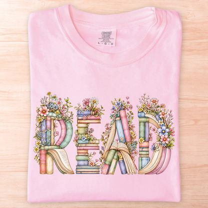 Read In Flowers T-Shirt