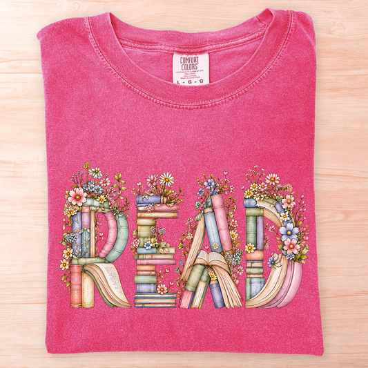 Read In Flowers T-Shirt